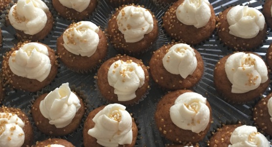 Ina Garten’s Barefoot Contessa Foolproof: Pumpkin Spice Cupcakes with